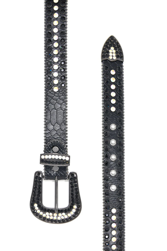 Cinturón Negro Diamantes Holograma