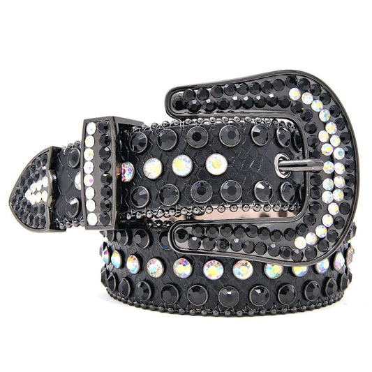 Cinturón Negro Diamantes Holograma